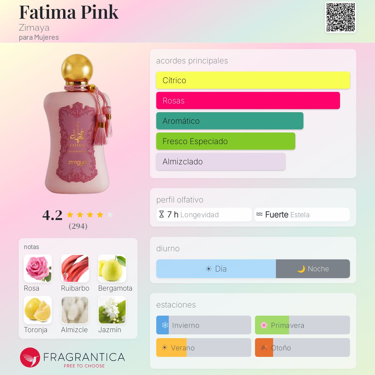 Fatima Pink Zimaya
